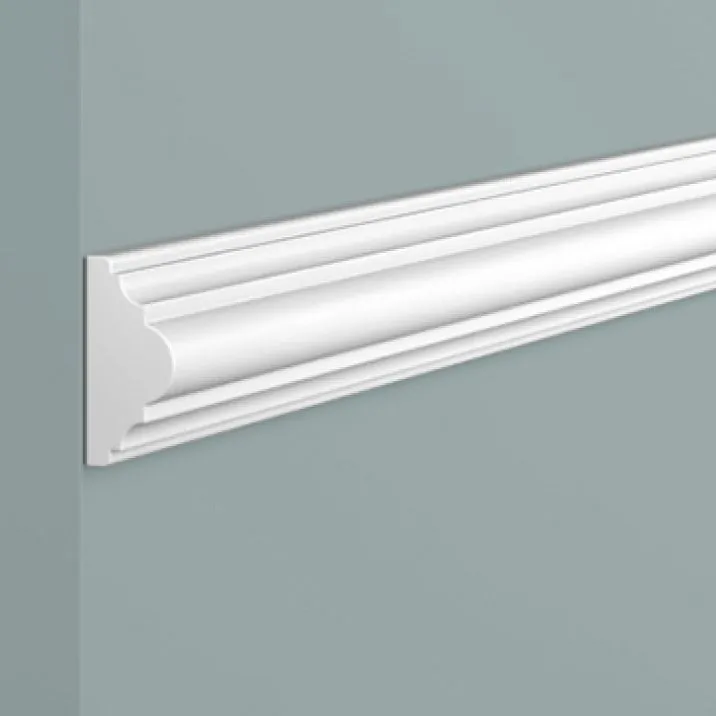 Молдинг D22V1 ПОЛИСТИРОЛ HI WOOD 22мм х 10.3мм х 2,0м. крупным планом