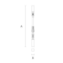 Балясина из дерева L-035