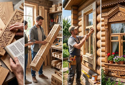 Узоры для наличников на окна: как выбрать, купить и красиво оформить окно