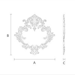 Резная накладка N-462.1
