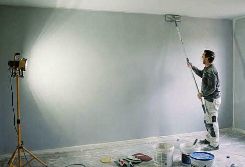 Отделка стен под окраску: подготовка идеально ровной поверхности