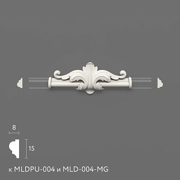Лепнина из полиуретана NPU-401.1