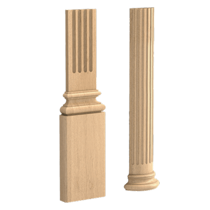 Пилястры, колонны