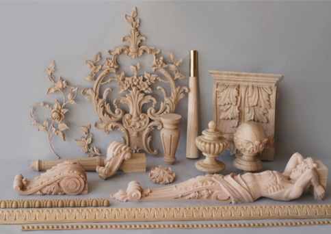 Декоративные элементы в мебельном производстве: резьба, инкрустация, гравировка, роспись